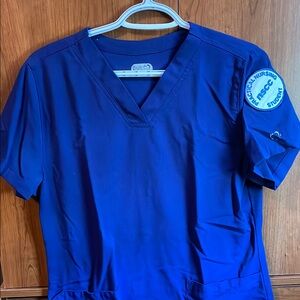 NAVY NSCC PRACTICAL NURSING STUDENT Scrub Top